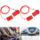 2Pcs Laufband Sicherheit Schalter Schloss Magnet 12