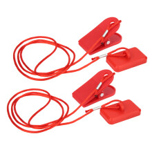 2Pcs Laufband Sicherheit Schalter Schloss Magnet