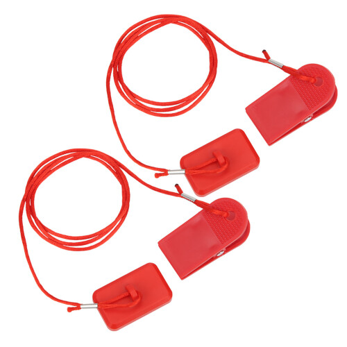 2Pcs Laufband Sicherheit Schalter Schloss Magnet 2