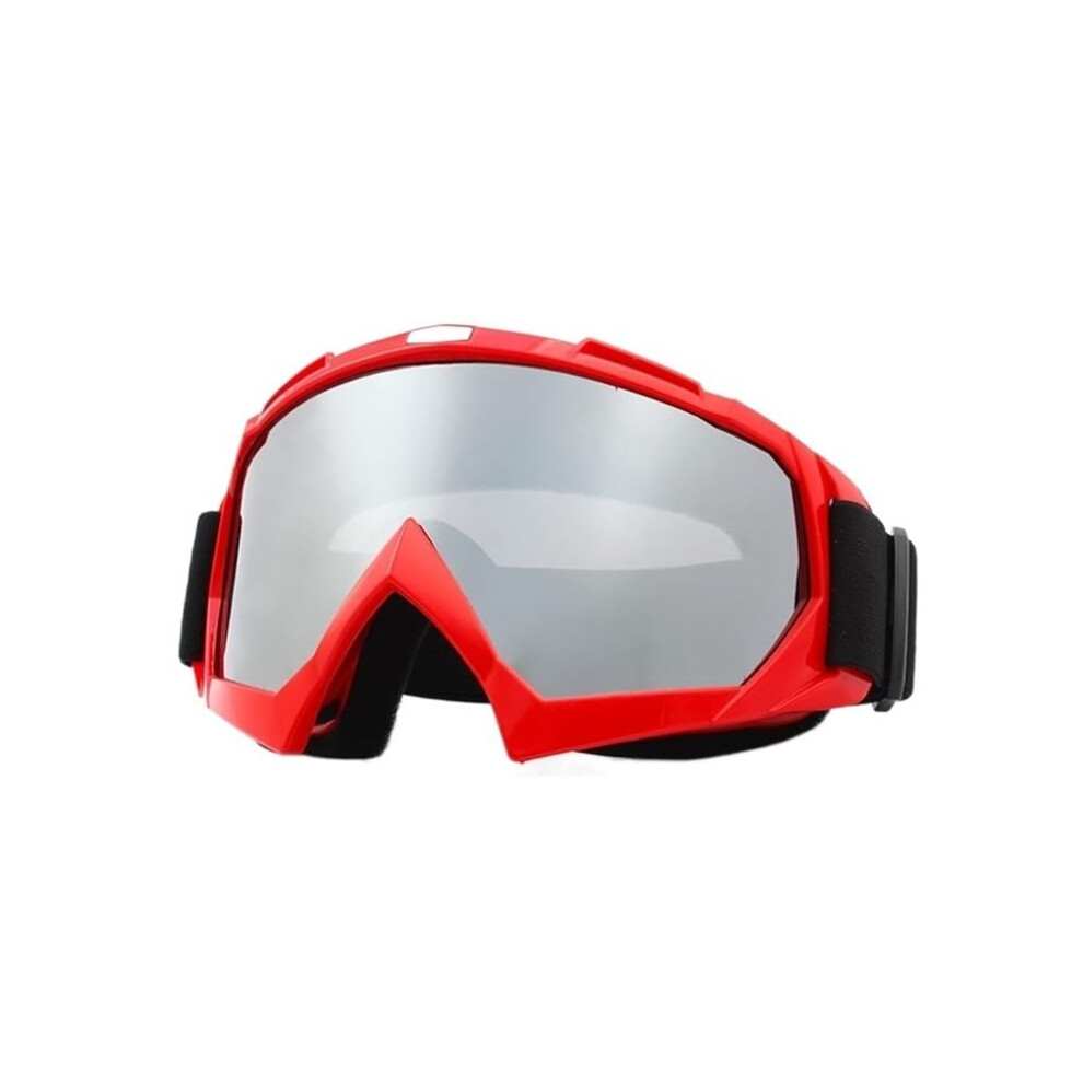 Motorbike Goggles Unisex Snowboard Snowmobile Ski Goggles Windproof Safety Motocross Off-Road Color H 9393856008247