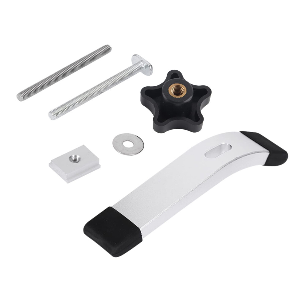 Metal Quick Release Clamp Set For T Slot T Rail Woodworking Tool Pressure Plates Included 9084446116632
