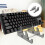 acrylic 3-tier keyboard display stand for mechanical keyboards 4