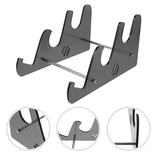 acrylic 3-tier keyboard display stand for mechanical keyboards 1