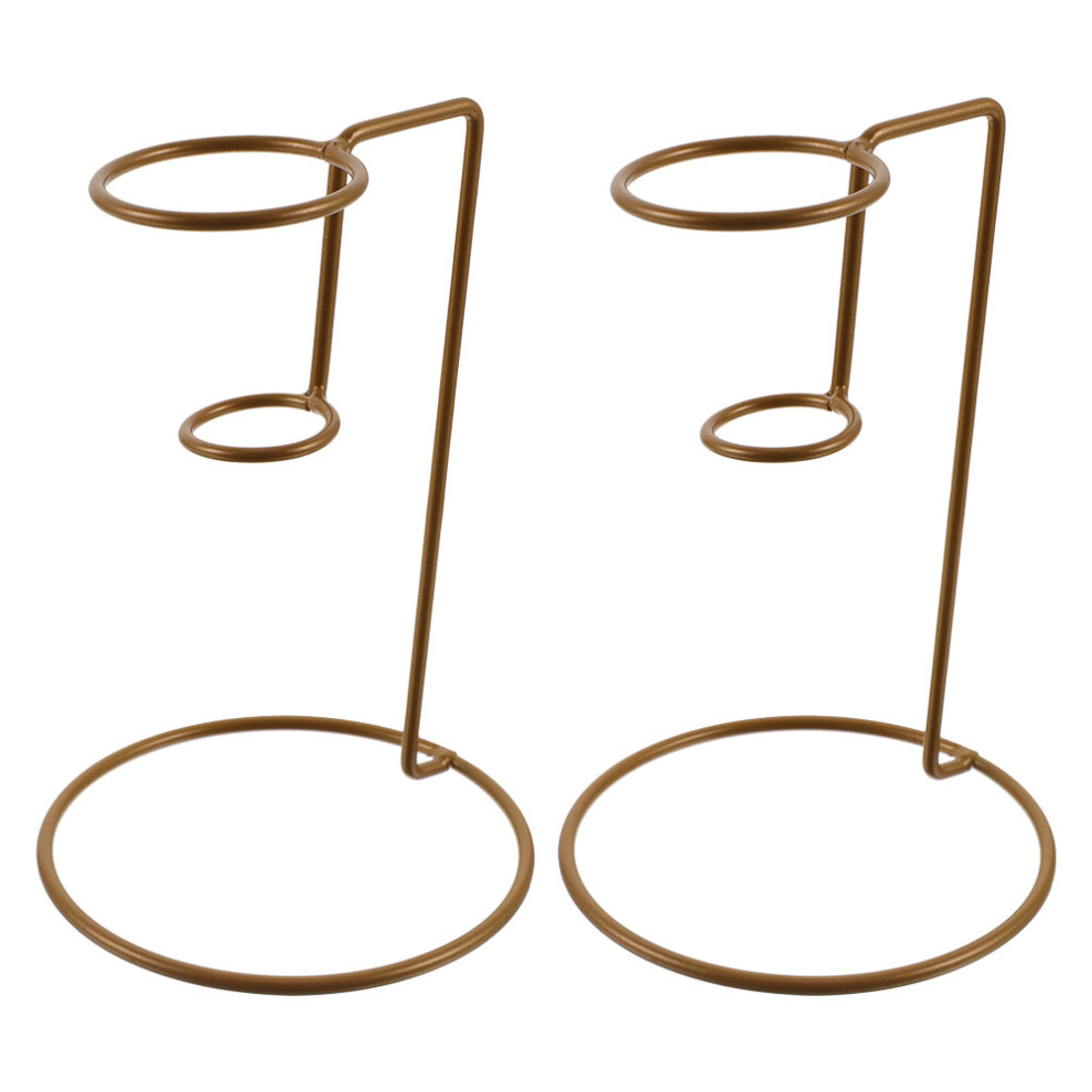 2pcs desktop ice cream rack metal holder stand cone organizer-image-OPC-PKRZ5M7-NEW