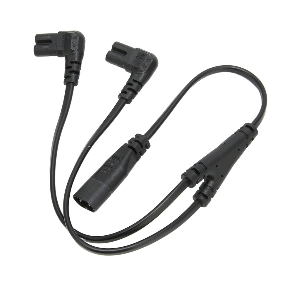 Power Splitter Cord Ec320 C8 To Dual C7 1 In 2 Out Cable For Electronics And Home Appliances 9016109110961
