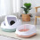 5pcs round carbon filters for cat litter boxes odor control 11