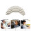 head support pillow for in grey and white 6