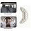 head support pillow for in grey and white 8