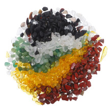 1 set kristallsteine unregelmäßig für aquarium & ornament