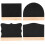 4Pcs Double Sided Chalkboard Sign With Wood Base 8