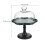 Ceramic cake stand with dome cover for dessert display and serving 3