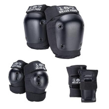 Set de 6 protections 187 Killer Pads, coudières, genouillères et protège-poignets - Idéal pour le skate, roller et roller inline