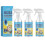 (3pcs) 1-3X Bed Bug Killer Spray Advanced Antibacterial Acting 1