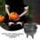 Mini Metal Kettle, Black Buckets with Handles B 3