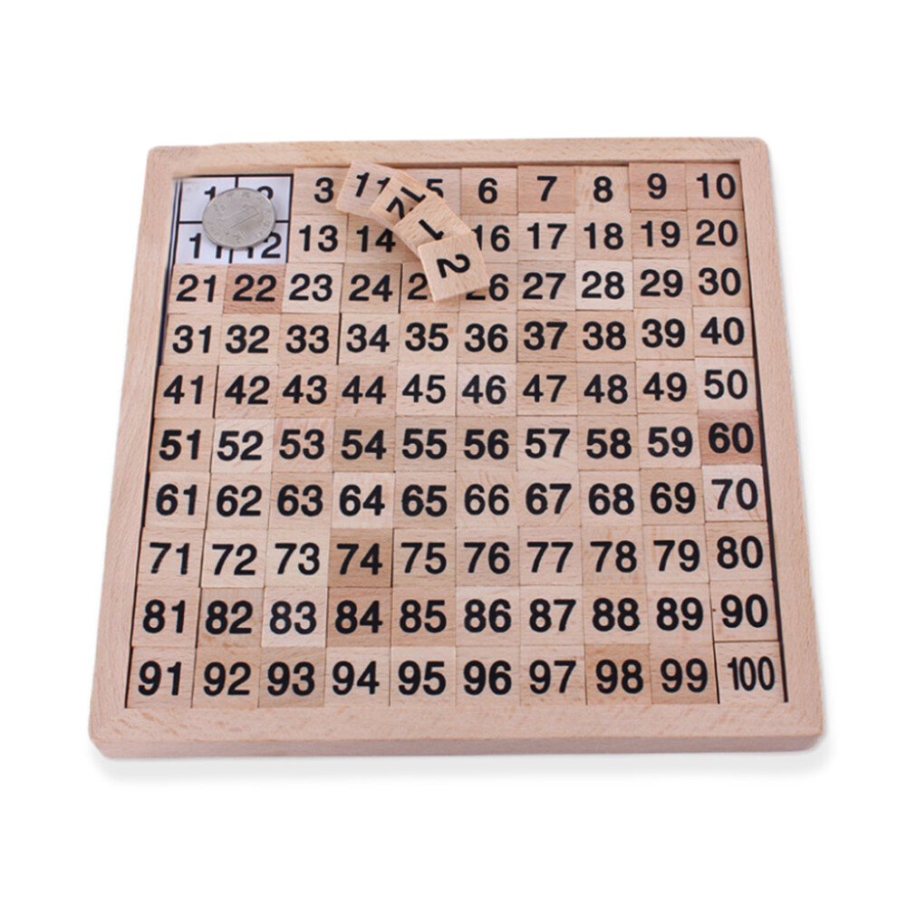 Wooden Hundred Board Math Educational Counting Toy Kindergarten-image-OPC-PKRZDMN-NEW