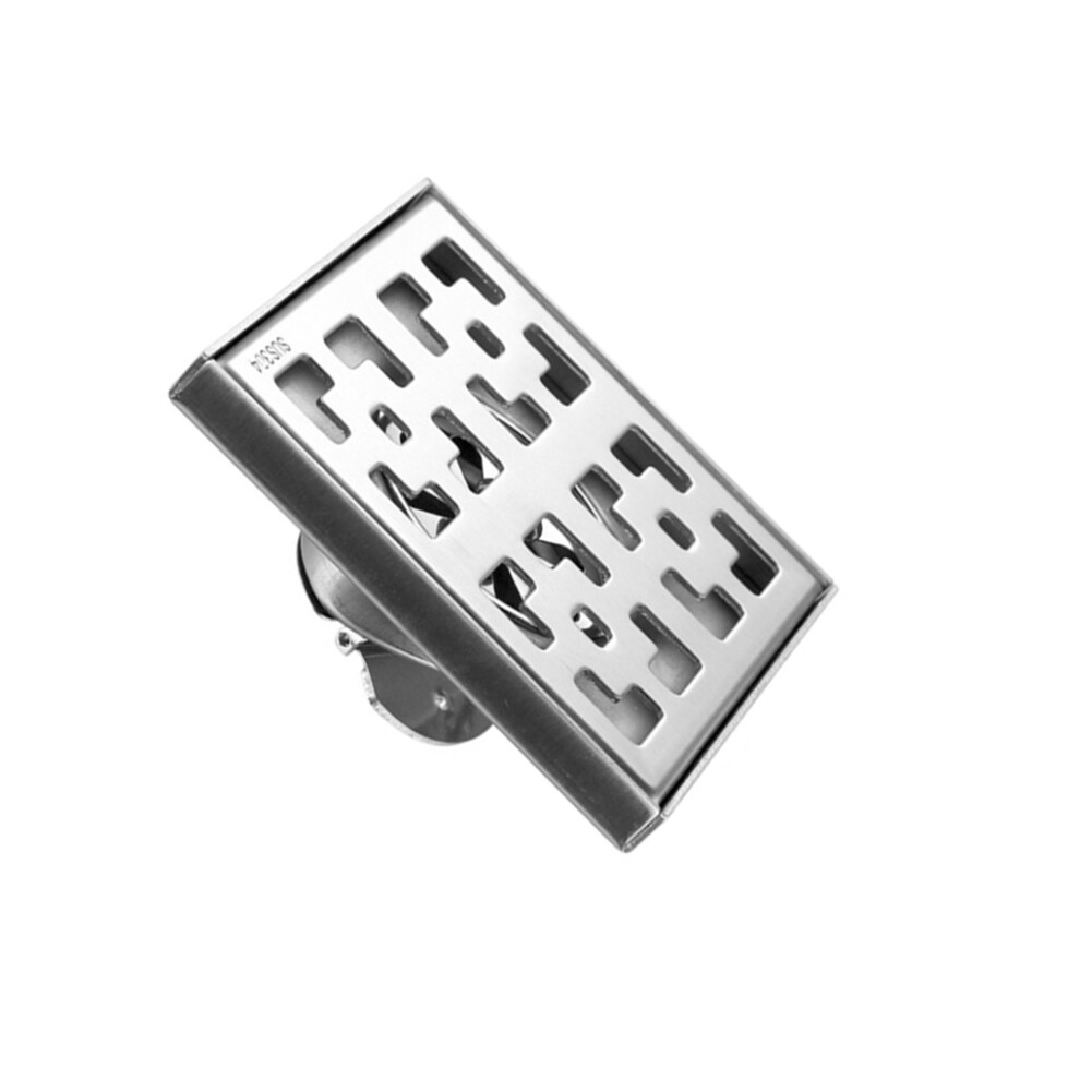 Floor Drain Square Large Shower Drains Deodorant Strainer Balcony 644393393334