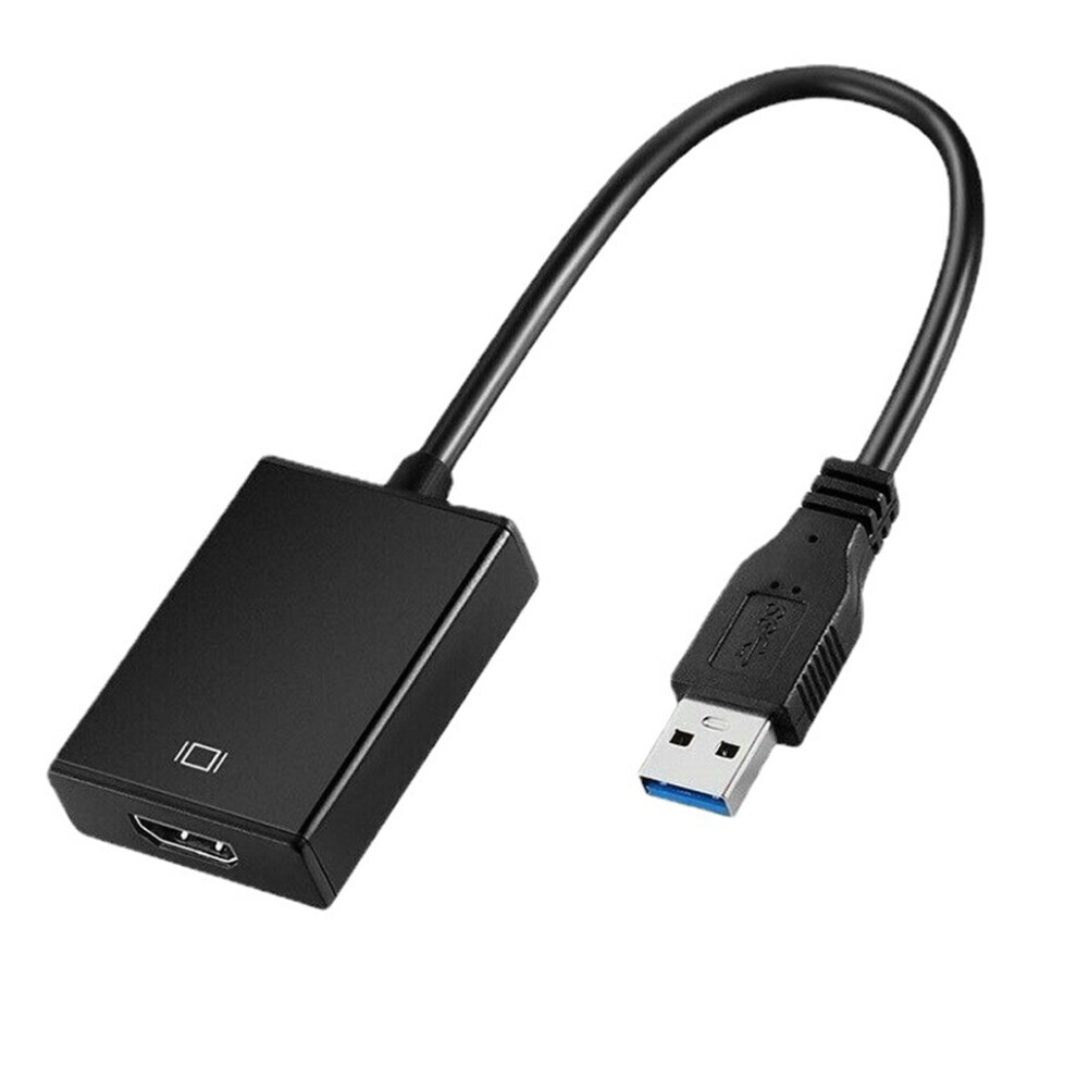 Light Usb 3.0 For Hdmi-Compatible Cable Converter Projector Notebook Adapter