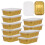 10pcs disposable foil pans with lids for barbecue 3