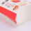 100pcs paper chips box disposable fries holder snack packaging 11