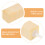 4pcs wooden air stone bubble diffuser for aquarium fish tank 7