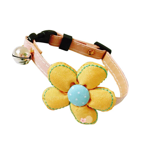 1Collier Ajustable Déco Pour Chat Avec 2