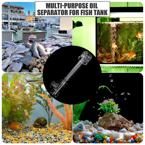plastic oil film processor aquarium protein skimmer filter 1