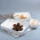 rectangular ceramic bowl with handles for household use 11