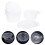 50pcs take-out with lids, round packing 4