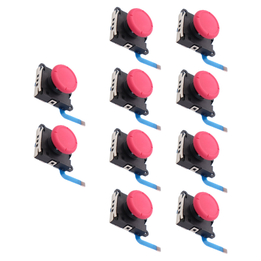 (Red) 10Pcs Analog Joystick Button Module Joycon Controller for-image-OPC-PKRZT86-NEW