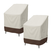 Amazon Basics Dining Arm chair Outdoor Patio Furniture cover Set of 2