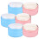6 pcs baby body powder box with puff, portable empty container 10