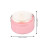6 pcs baby body powder box with puff, portable empty container 2