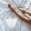 Wit Katoenen Balletpak Met String En Gesneden Design 5