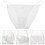 Wit Katoenen Balletpak Met String En Gesneden Design 10