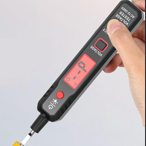 Voltage Detector Pen-Style AC Voltage Detector, Multifunctional Current Meter, Voltmeter, Wire Tester For AC/DC Circuits 1