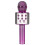 Wireless Bluetooth Karaoke Handheld Microphone, Home Ktv Player with Ios Computer Supportpurple 1