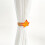 2Pcs Curtain Holders Spring Drapes Ties Backs Maple Leaf Decor 7