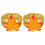2Pcs Curtain Holders Spring Drapes Ties Backs Maple Leaf Decor 3