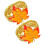 2Pcs Curtain Holders Spring Drapes Ties Backs Maple Leaf Decor 8
