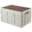 Collapsible Storage Box With Lid Folding Organizer Bin 2