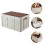Collapsible Storage Box With Lid Folding Organizer Bin 4