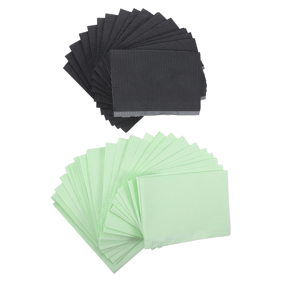 Inoomp 40Pcs Professional Three-Layer Tattooing Tablecloths, Convenient Pads