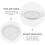 2pcs ceramic escargot plates with handles for baking seafood 6