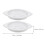 2pcs ceramic escargot plates with handles for baking seafood 2