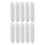 20pcs white replacement nibs for 4.5mm paint markers, polyester tips 9