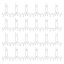 24 stuks doorzichtige plastic ezelstaanders 5 inch voor foto's