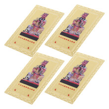 4 feng shui Tai Sui kaart generaal Wu Sui amulet portemonnee decoratie