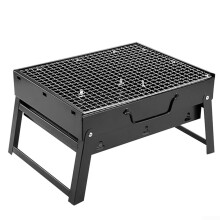 Portable Folding BBQ Grill For Camping And Picnics, Charcoal Stove With Efficient Heat Distribution For Outdoor Events