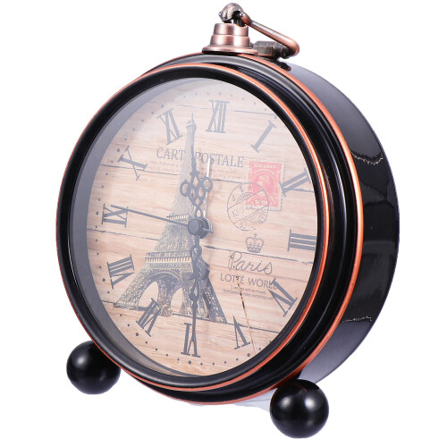 Vintage Alarm Clock Decorative Bedside Tabletop Clock