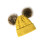 - strickmütze für kinder babys winter warm gelb 8